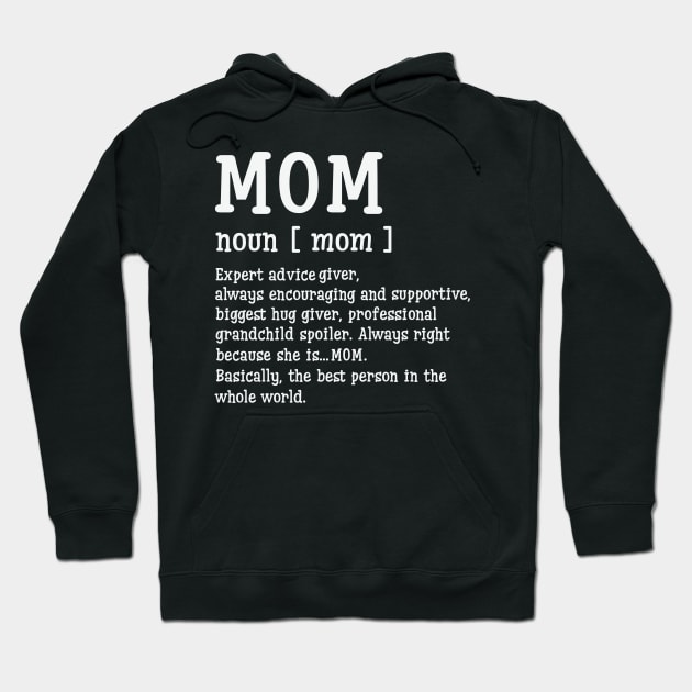 Funny Mothers Day 2021 - Mom Definition Mothers Day 2021 Hoodie by Charaf Eddine